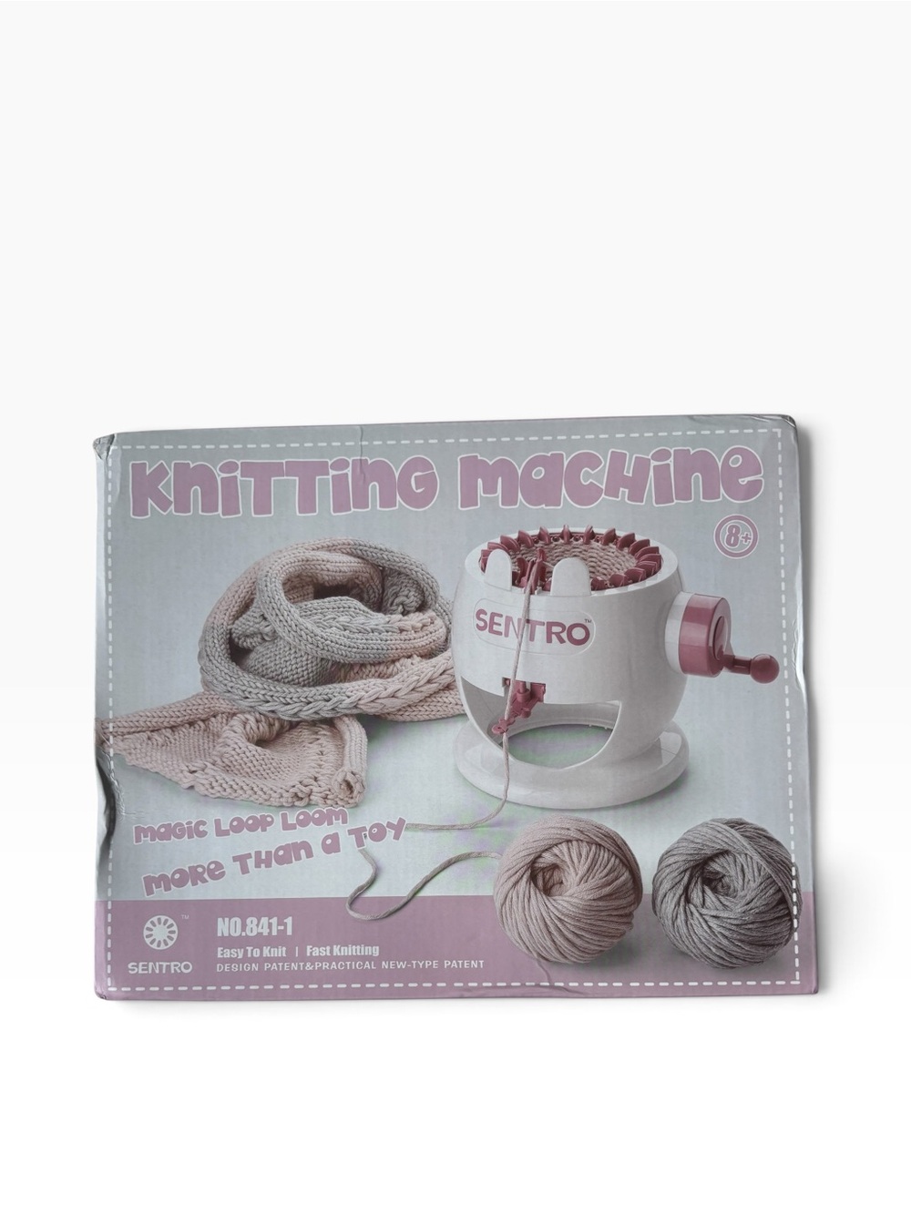Sentro Knitting Machine 22 Needle Hand Crank Loom NEW Hat Scarf DIY No.841-1